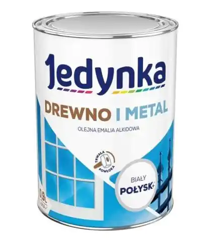 ⁨ALKYD ENAMEL FOR WOOD AND METAL WHITE 0,9L⁩ at Wasserman.eu