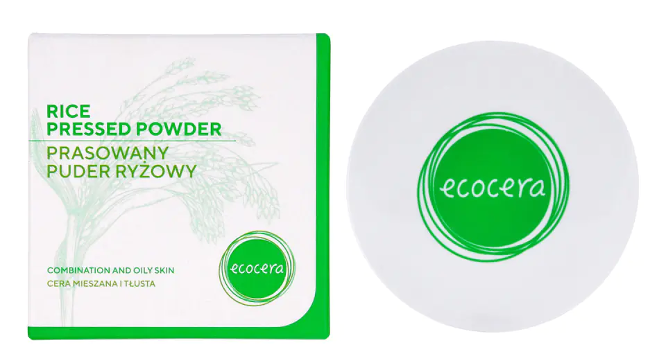 ⁨ECOCERA Puder ryżowy prasowany Matte Powder - 10g⁩ w sklepie Wasserman.eu