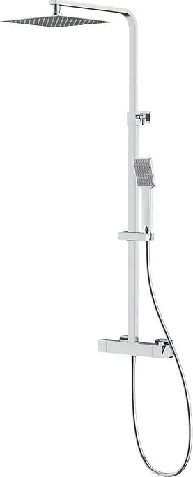 ⁨Cersanit City Chrome shower set (S951-341)⁩ at Wasserman.eu