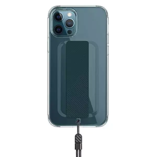 ⁨UNIQ Case Heldro iPhone 12 Pro Max 6,7" transparent/clear Antimicrobial⁩ at Wasserman.eu