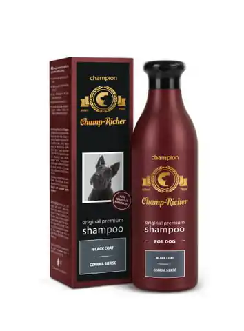 ⁨CHAMP-RICHER (CHAMPION) szampon czarna sierść 250 ml⁩ w sklepie Wasserman.eu