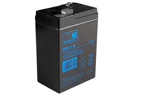 ⁨AGM gel battery for car with 6V5Ah battery⁩ at Wasserman.eu