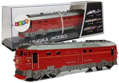 ⁨Train Pendolino Locomotive with Light Drive and Sound Red⁩ at Wasserman.eu
