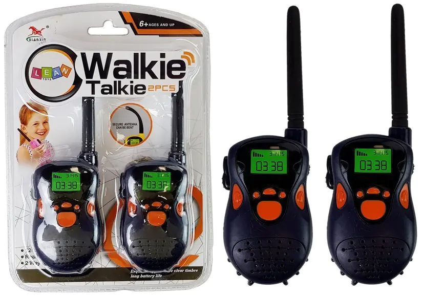 ⁨Walkie Talkie Walkie-talkies Range 100 m Navy Blue for Kids⁩ at Wasserman.eu