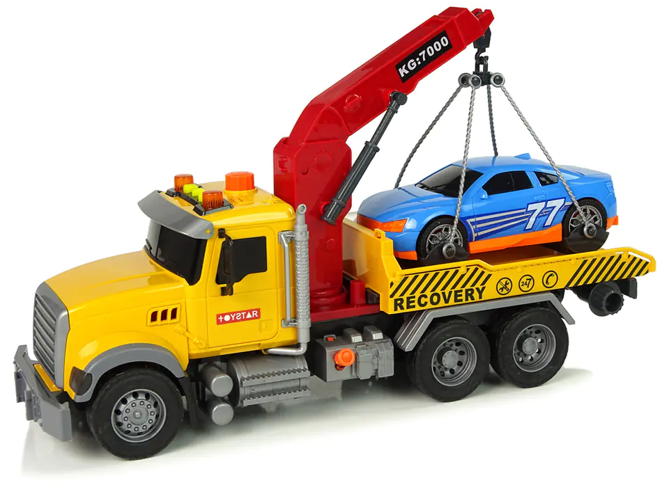 ⁨Car Tow truck Roadside assistance Crane Light Sounds⁩ at Wasserman.eu