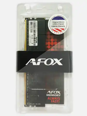 ⁨AFOX DDR4 16G 2666MHZ MICRON CHIP memory module⁩ at Wasserman.eu