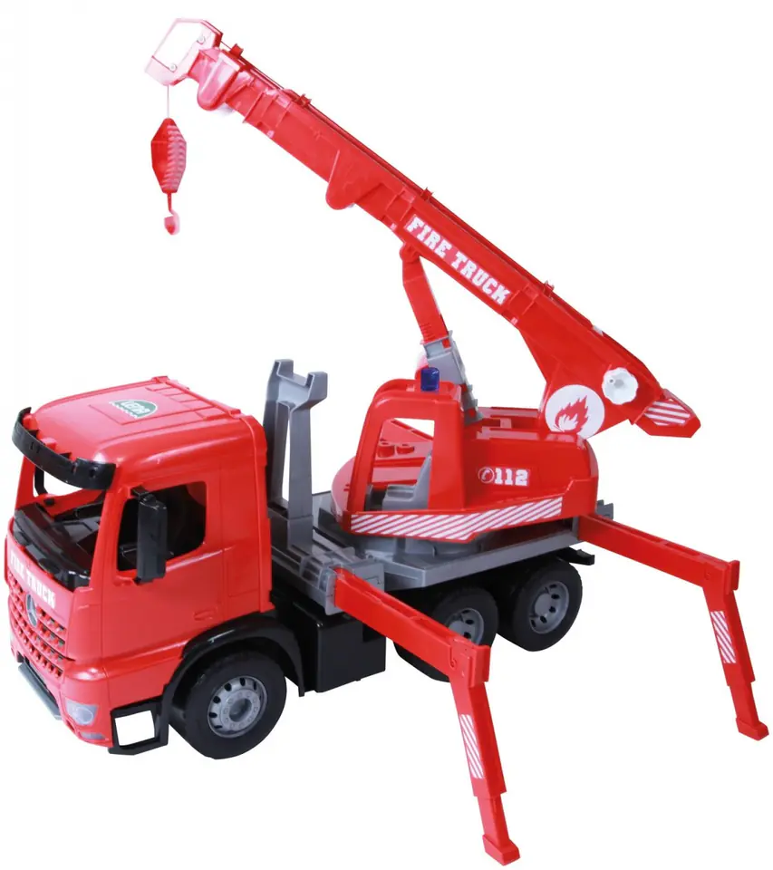 ⁨Lena Fire Crane truck 70 cm single brown cart⁩ at Wasserman.eu