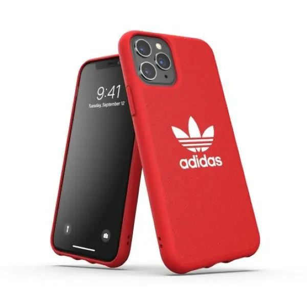 ⁨Adidas Moulded Case CANVAS iPhone 11 Pro red/red 36349⁩ at Wasserman.eu