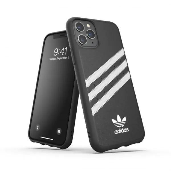 ⁨Adidas Moulded Case PU iPhone 11 Pro black/black 36279⁩ at Wasserman.eu