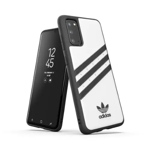 ⁨Adidas OR Moudled Case PU Sam G980 S20 biało-czarny/white-black 38622⁩ w sklepie Wasserman.eu