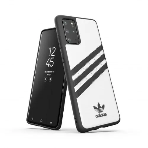 ⁨Adidas OR Moudled Case PU Sam S20+ white/white black 38623⁩ at Wasserman.eu