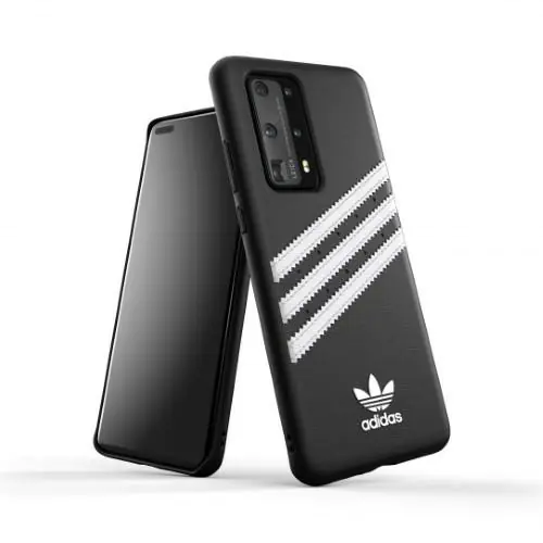 ⁨Adidas OR Moulded PU SS20 Huawei P40 czarno-biały/black-white 39062⁩ w sklepie Wasserman.eu