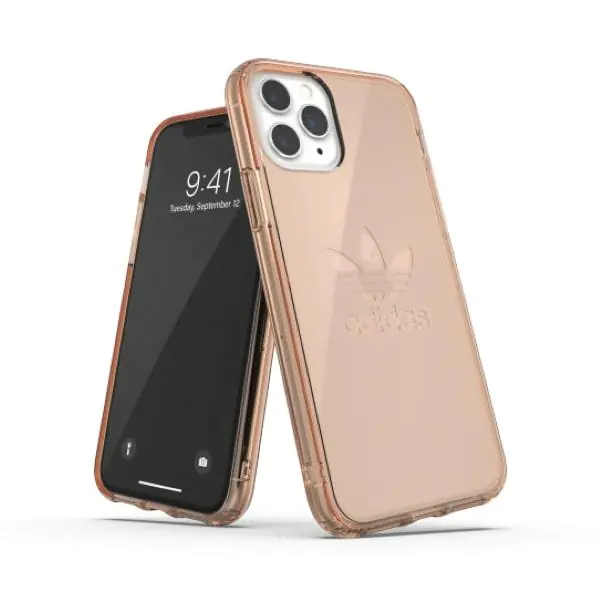 ⁨Adidas OR PC Case Big Logo iPhone 11 Pro różowo złoty/rose gold 36413⁩ w sklepie Wasserman.eu