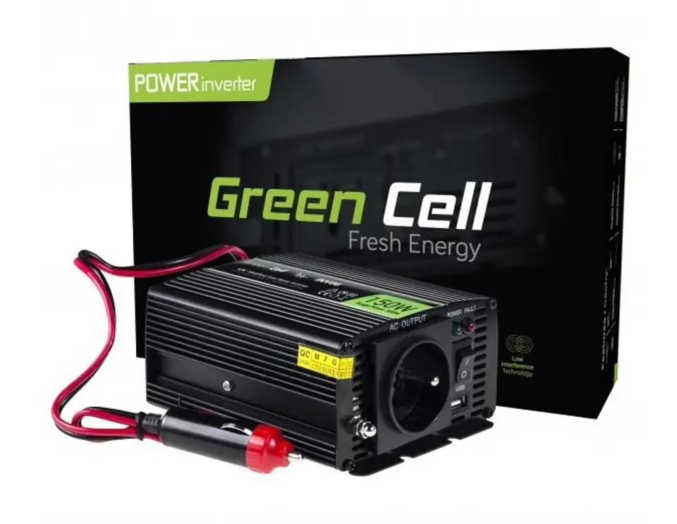 Converter 12V/230V 150W/300W Mod sine at Wasserman.eu