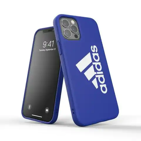 ⁨Adidas SP Iconic Sports Case iPhone 12/ 12 Pro niebieski/blue 42464⁩ w sklepie Wasserman.eu
