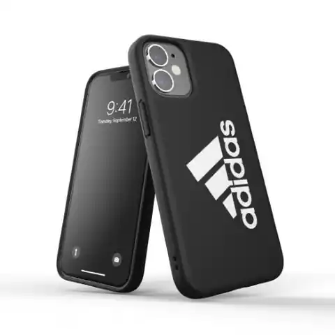 ⁨Adidas SP Iconic Sports Case iPhone 12 Mini czarny/black 42460⁩ w sklepie Wasserman.eu