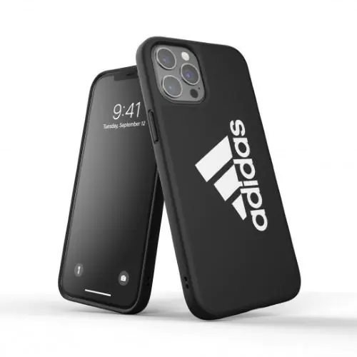 ⁨Adidas SP Iconic Sports Case iPhone 12 Pro Max czarny/black 42462⁩ w sklepie Wasserman.eu