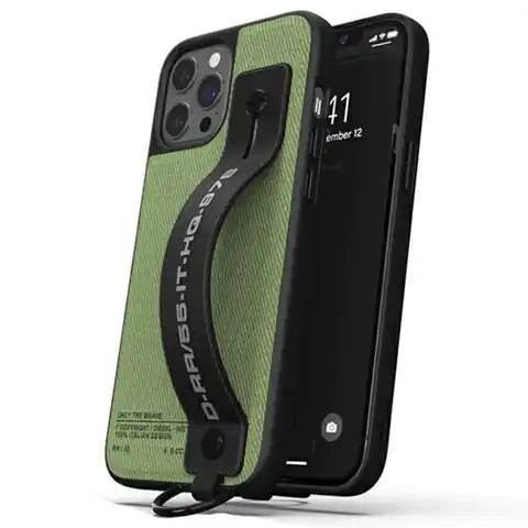 ⁨Diesel Handstrap Case Twill Utility iPhone 12 Pro Max black-green/black-green 44292⁩ at Wasserman.eu