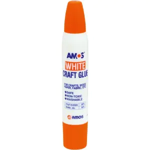 ⁨Liquid Adhesive White 34ml/36g AMOS WCG34D12 130-1488⁩ at Wasserman.eu