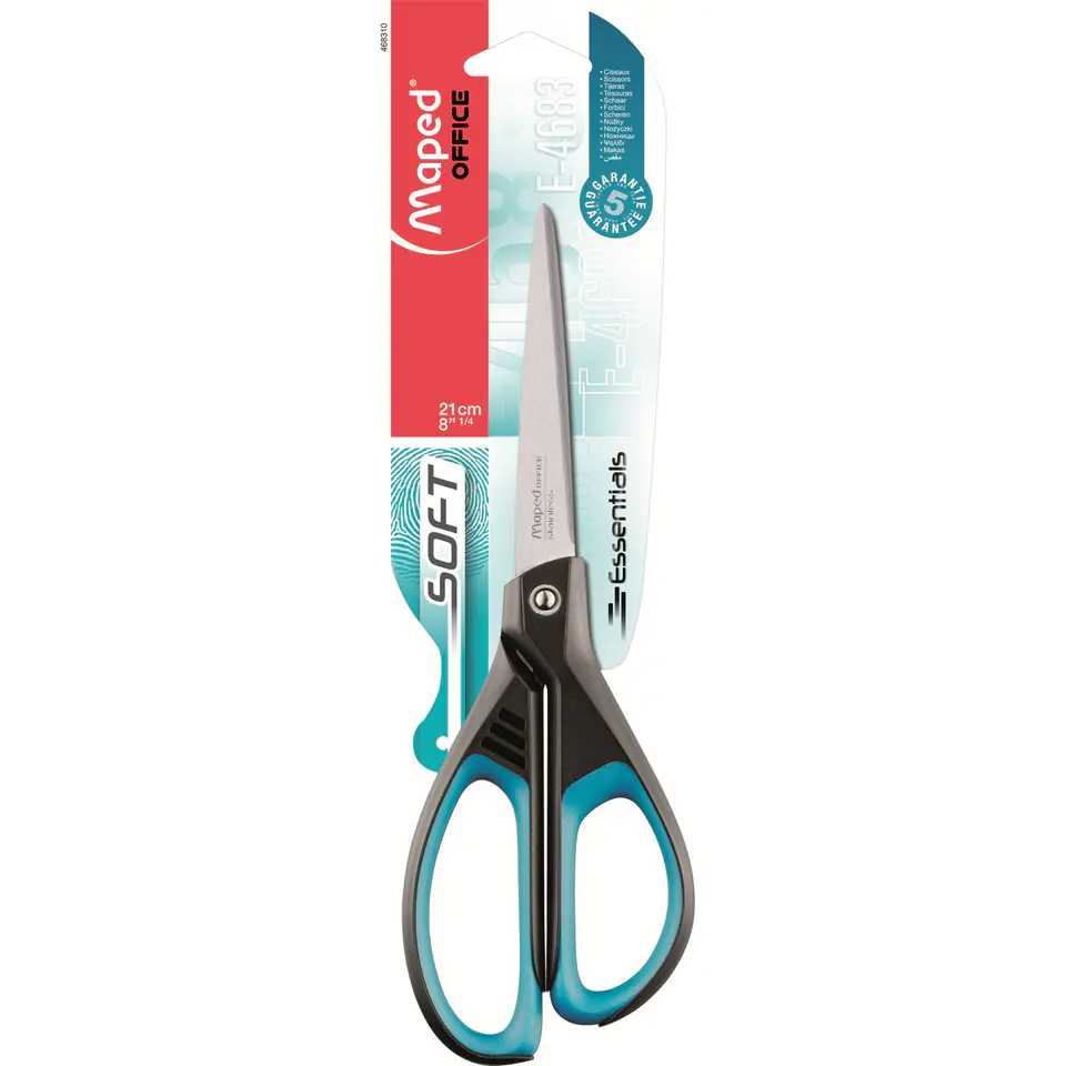 ⁨Scissors START SOFT 21cm asymmetrical MAPED 468310⁩ at Wasserman.eu