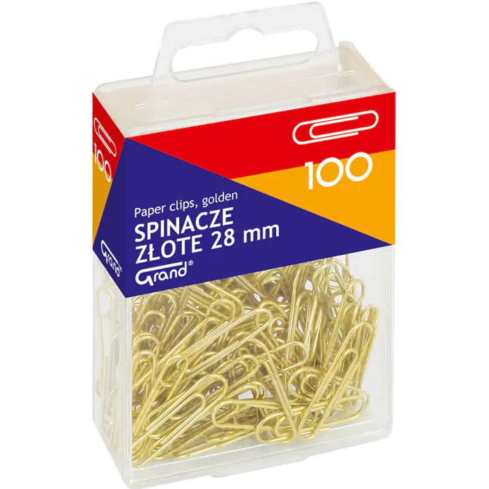 ⁨Gold clip R-28 GRAND 100 pieces T4 110-1633⁩ at Wasserman.eu