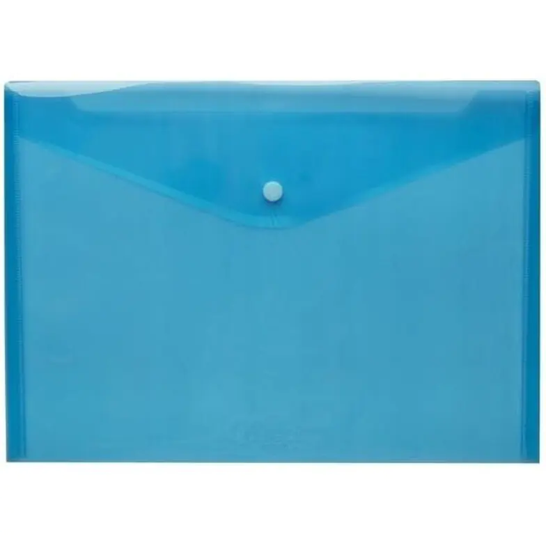 ⁨Envelope folder A4 blue 5530 007531 D.RECT⁩ at Wasserman.eu