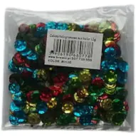 ⁨Shiny sequins 8mm color mix BM8 BREWIS⁩ at Wasserman.eu