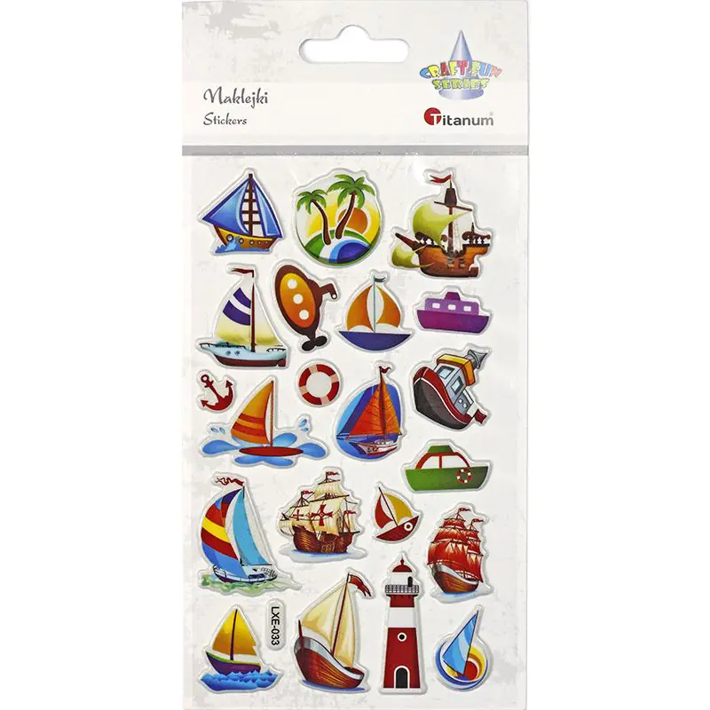 ⁨Convex stickers SHIPS 450959 TITANUM⁩ at Wasserman.eu
