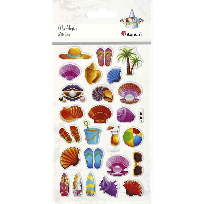 ⁨Convex stickers BEACH 450943 TITANUM⁩ at Wasserman.eu