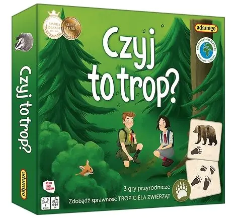 ⁨Gra Czyj to trop? Tropiciel zwierząt.⁩ w sklepie Wasserman.eu