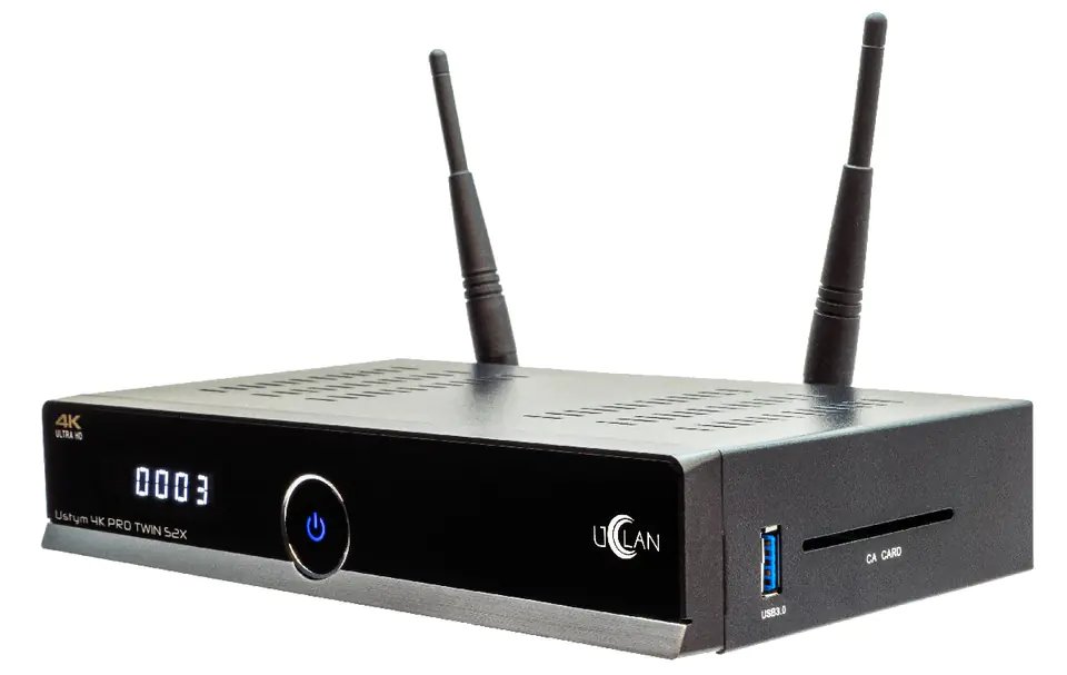 Set-Top-Box Ustym 4K PRO UHD E2 TWIN DVB-S2X im Wasserman.eu