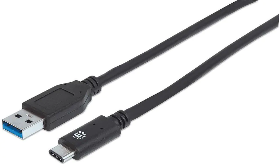 Kabel USB MANHATTAN USB 3.1 typ C (wtyk) 1 w sklepie Wasserman.eu