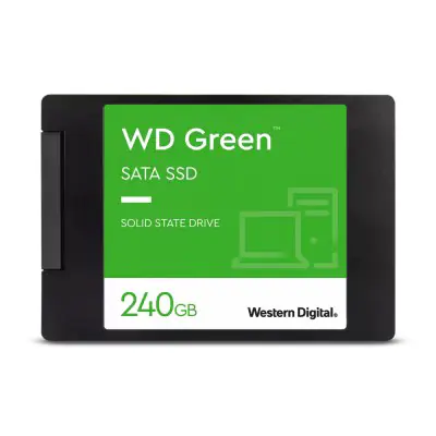 ⁨Western Digital Green WDS240G3G0A internal solid state drive 2.5" 240 GB Serial ATA III⁩ at Wasserman.eu