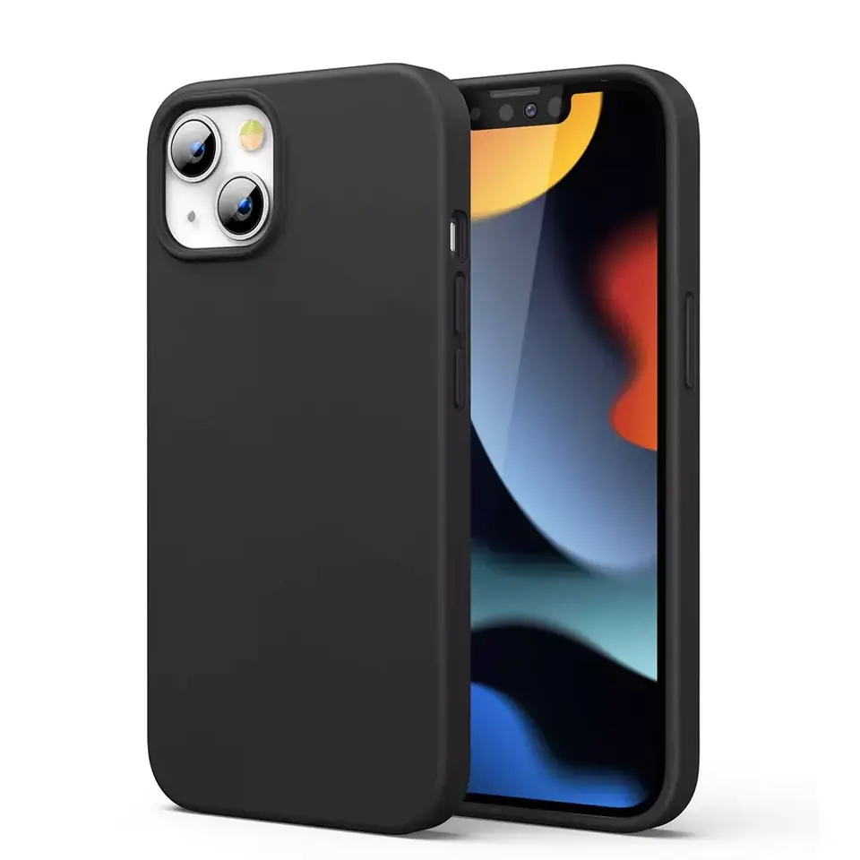 ⁨Ugreen Protective Silicone Case Rubber Elastic Silicone Case Case iPhone 13 mini black⁩ at Wasserman.eu