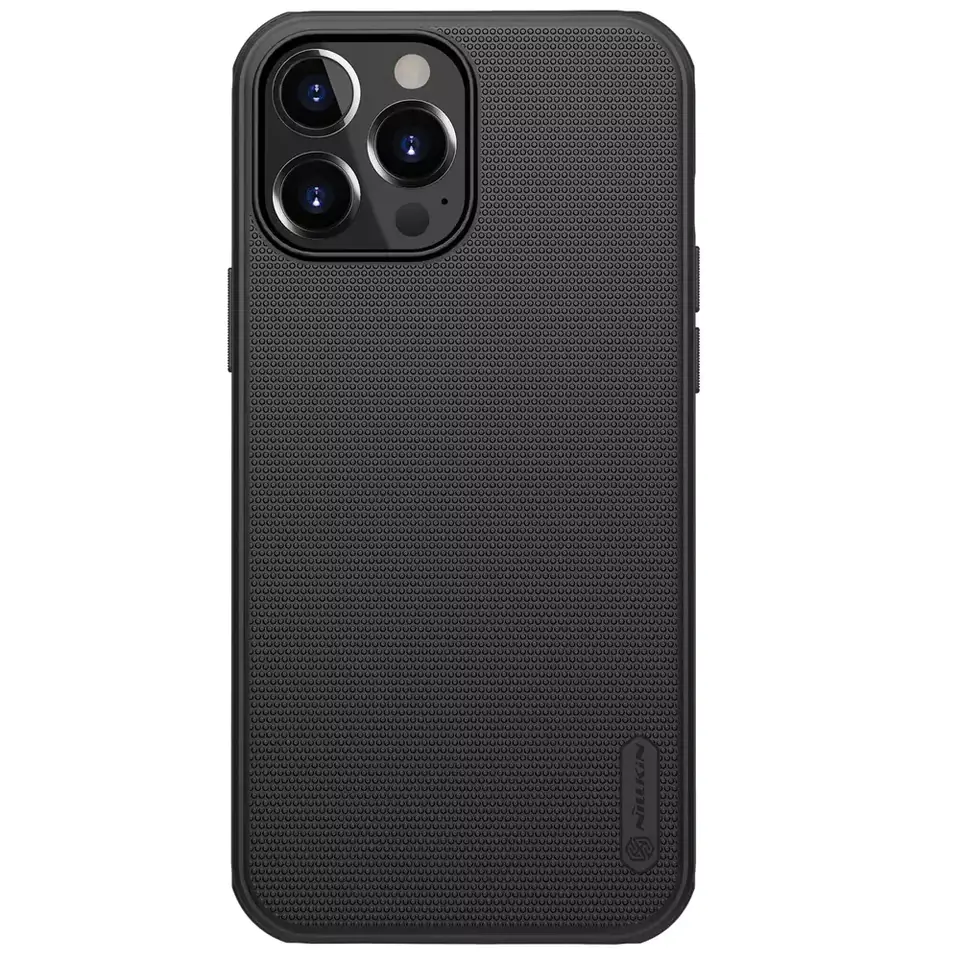 ⁨Nillkin Super Frosted Shield Rugged Case + Stand iPhone 13 Pro Max black⁩ at Wasserman.eu