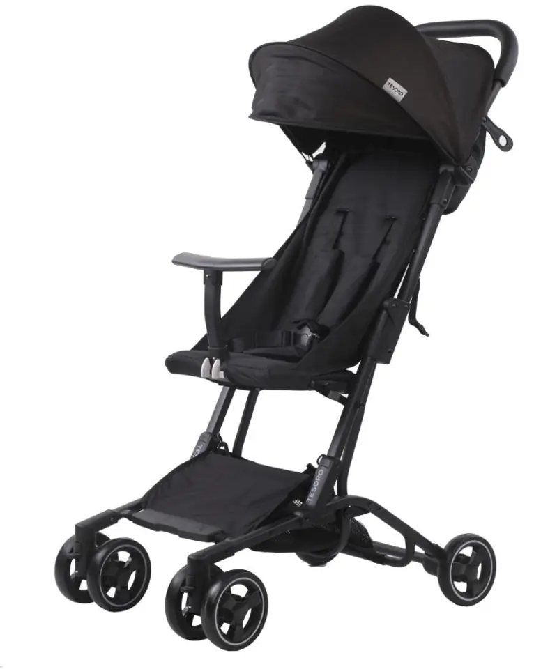 Wózek spacerowy S900 Czarny w sklepie Wasserman.eu