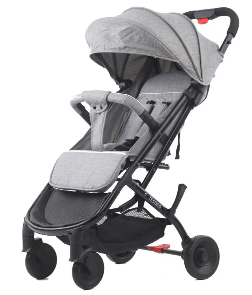 Tesoro Baby stroller A9 Dragon grey at Wasserman.eu