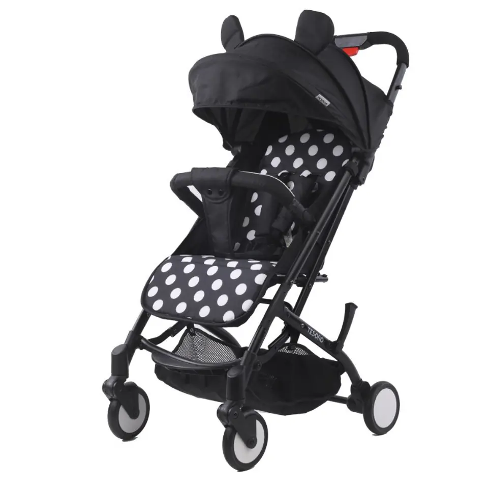 Tesoro Baby Stroller A8 Mickey black at Wasserman.eu