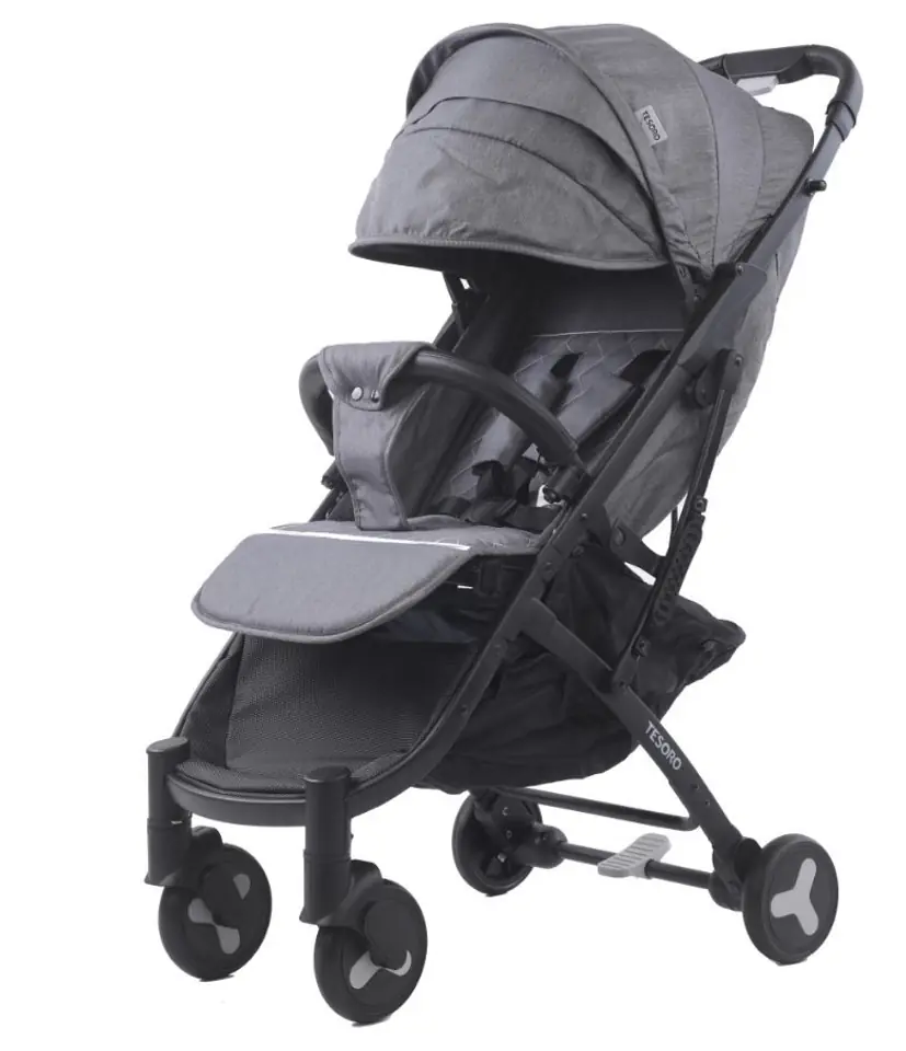 Wózek spacerowy S600 Szary w sklepie Wasserman.eu