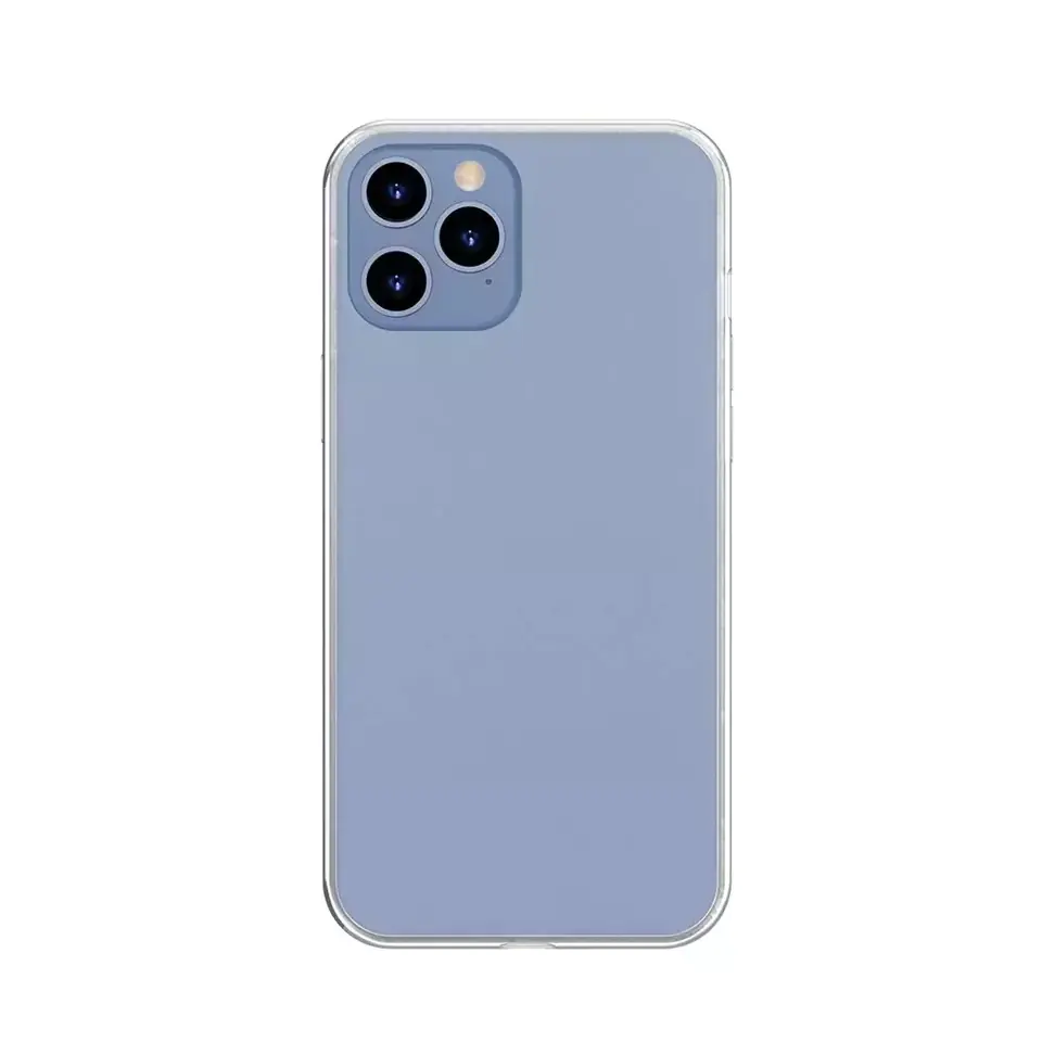 ⁨Baseus Frosted Glass Case Rigid Case with Flexible Frame iPhone 12 Pro Max White (WIAPIPH67N-WS02)⁩ at Wasserman.eu