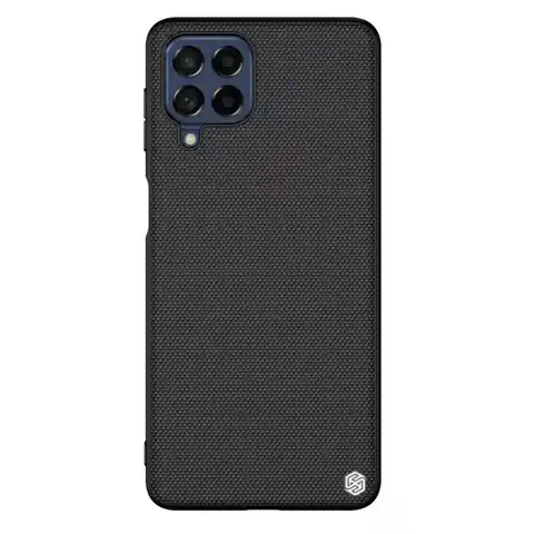 ⁨Nillkin Textured Case Durable Reinforced Gel Frame and Nylon Case for Samsung Galaxy M53 5G black⁩ at Wasserman.eu
