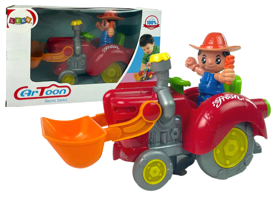 ⁨Interactive Tractor Battery Operated Music Light⁩ at Wasserman.eu