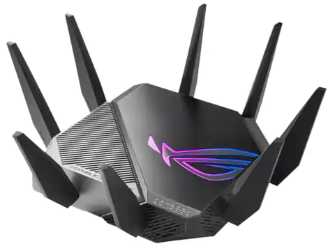 ⁨ASUS GT-AXE11000 wireless router Gigabit Ethernet Tri-band (2.4 GHz / 5 GHz / 6 GHz) Black⁩ at Wasserman.eu