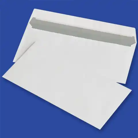 ⁨DL HK envelopes white 80g (1000pcs.) NC self-adhesive with 11232010 strip⁩ at Wasserman.eu