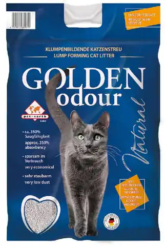 ⁨Katzenstreu Golden Grey Geruch 14kg⁩ im Wasserman.eu