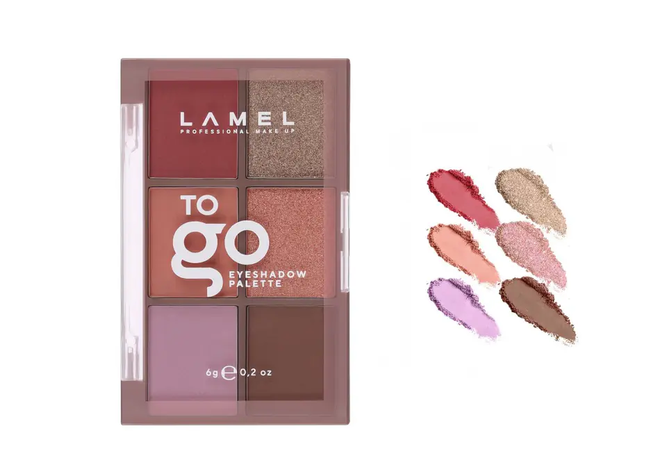 ⁨LAMEL Paletka cieni do powiek To Go Eyeshadow nr 404  6g⁩ w sklepie Wasserman.eu