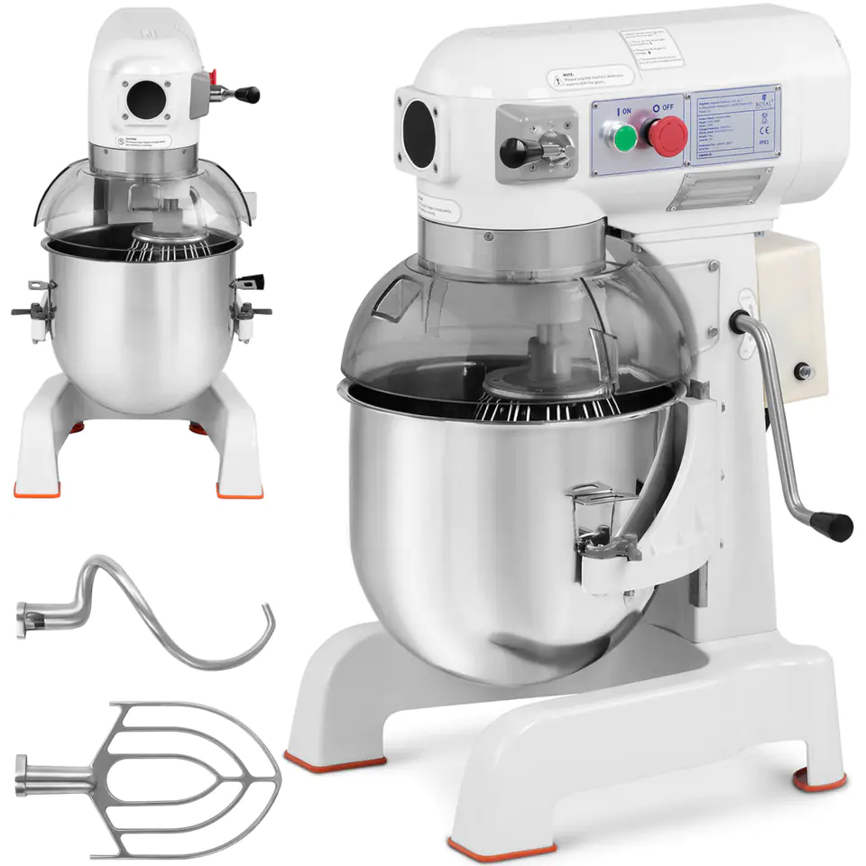 ⁨Planetary spiral robot mixer with drop-down bowl 20 l 700 W⁩ at Wasserman.eu