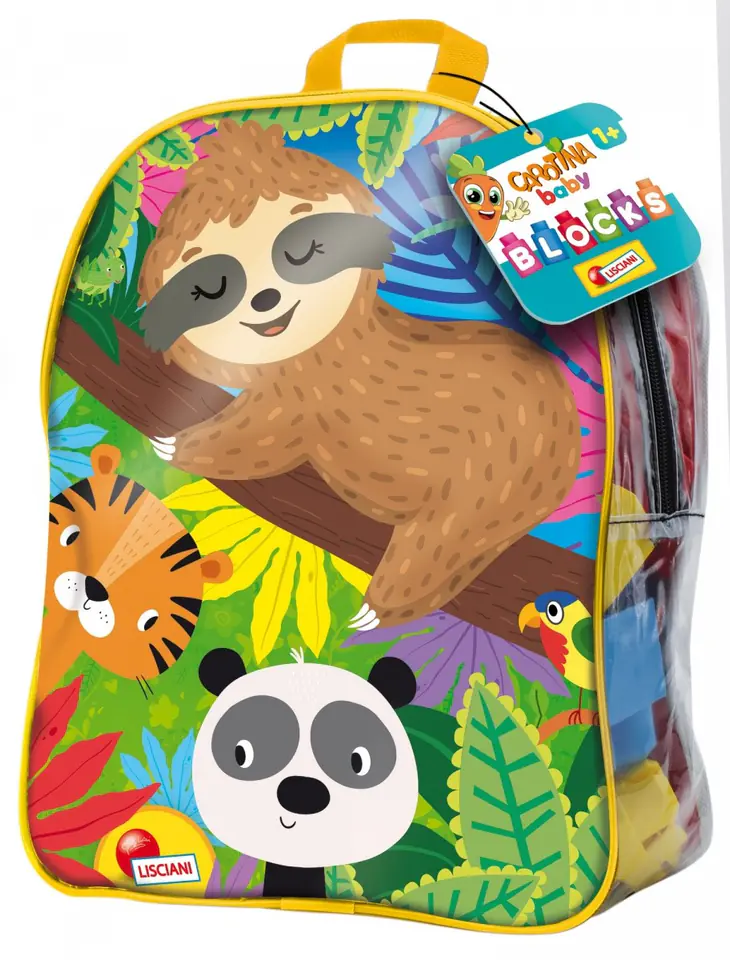 Blocks Carotina Baby backpack 45 elements at Wasserman.eu