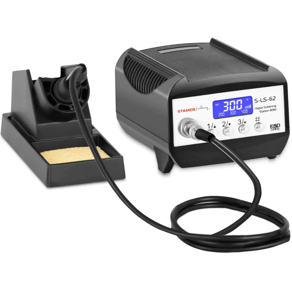 ⁨Digital ESD LCD Soldering Station 150-450C 80W⁩ at Wasserman.eu