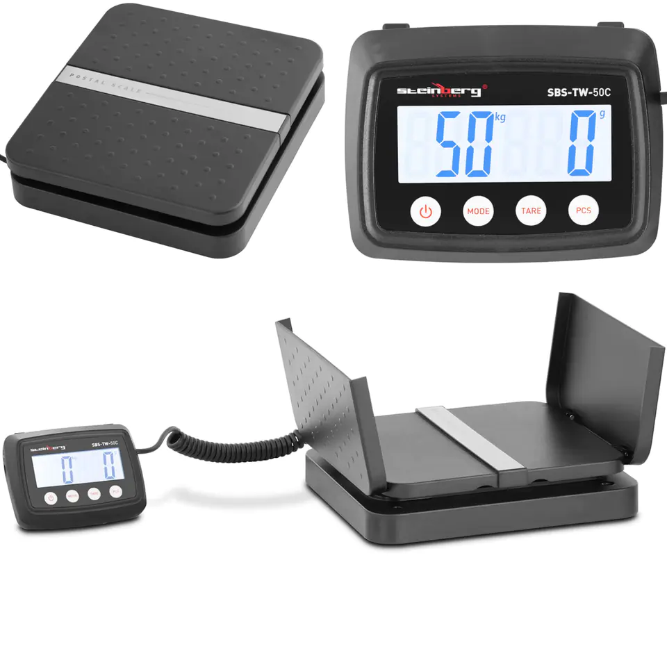 ⁨Postal Scale For LCD Letter Packs 50kg / 1g⁩ at Wasserman.eu